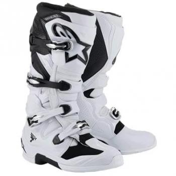 Alpinestars Stivali Cross  Tech 7 Bianco-Nero