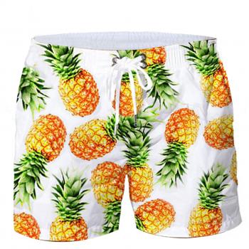 Pineapple1 Goodstoworld Maillot de Bains Homme Bermuda Séchage Rapide Shorts Plage XL