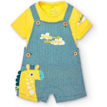 Ropa de bebé niño Boboli: camiseta corta y peto