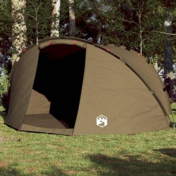 VidaXL Tente de pêche 5 personnes vert olive imperméable, tente de camping, tente de jardin, abri d'extérieur, abri de 4005320