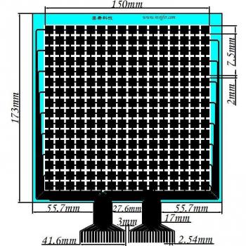 FSR RX-M1616M sensor de presión de membrana