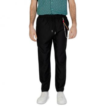 Gianni Lupo 2XL Black Low Crotch Slim-fit Trousers
