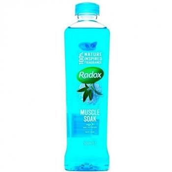Radox Nature Inspired Fragrance Bath Soak, Muscle Soak, 500ml