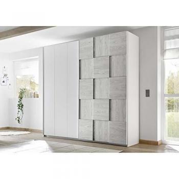 Armoire Satori en Gris 179x205x57 cm