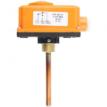 Contrôleur de T° 90 °C pour Tuyau d’Eau Chaude G1/2 Mâle, Thermostat haute température