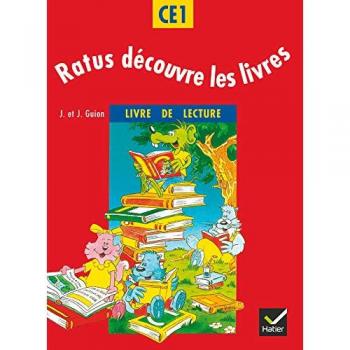 Livre de lecture CE1. Ratus découvre les livres