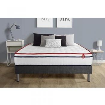 Sommier Matelas 90x200 VITAL SPA Mémoire de forme