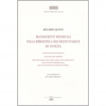Manoscritti medievali nella Biblioteca dei Redentoristi a Venezia
