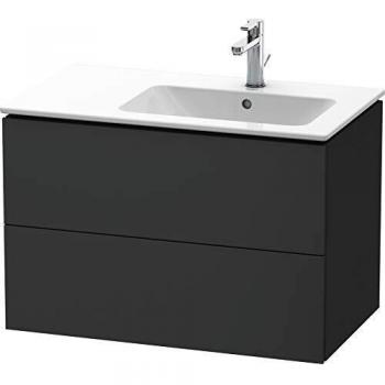 L‑Cube Duravit: mueble de baño bajo lavabo 550x820x481 mm con iluminación grafita