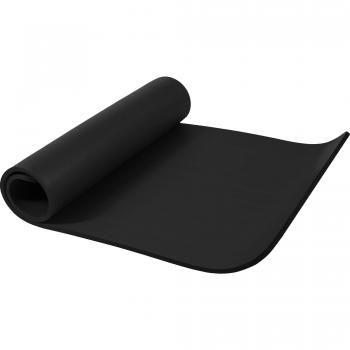 Yoga Exercise Mat Black 190 x 60 x 1.5 cm