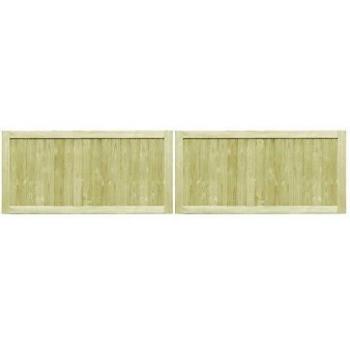 Portillons en bois de pin imprégné vidaXL 300x75 cm