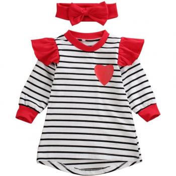Ensemble bébé imprimé amour