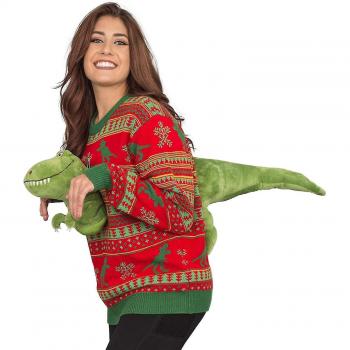 Jersey Unisex de Dinosaurio para Fiestas