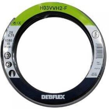 Câble souple noir 5 mètres DEBFLEX