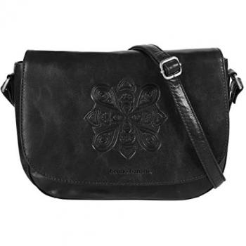 Bruno Banani Umhängetasche »Mandala«, Damen, echt Leder