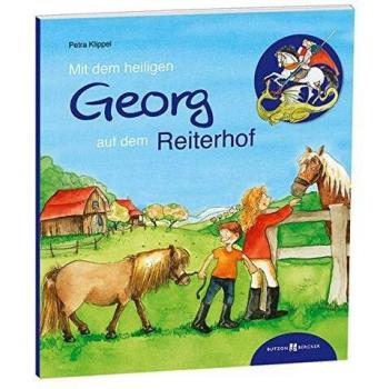 Petra Klippel Mit Dem Heiligen Georg Auf Dem Reiterhof