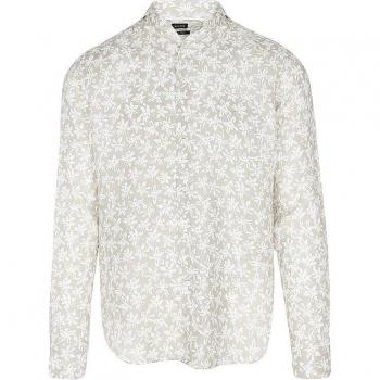 BOSS Leinenhemd Regular Fit Beige Größe 39