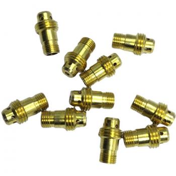 Brass Soldering Nozzle QQ 150 10pcs 2.4mm x 25mm