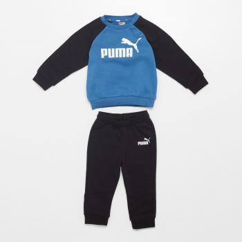 Puma Chándal para Niños Minicats Azul y Negro Talla 36M