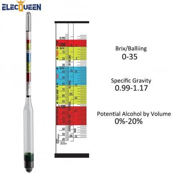Hydrometer for Wine and Beer Testing