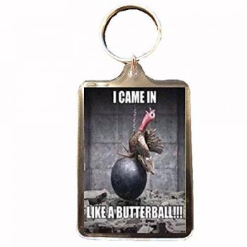 Weihnachtliche Schlüsselkette „Butterball“