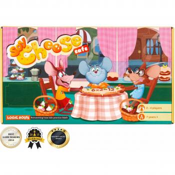 Educational Gift for Children: Logic Roots Say Cheese Multiplication Game (Ages 7-10)