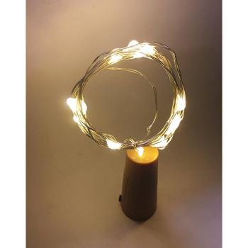 2m 20-LED Copper Wire Lights for Bottle Decoration