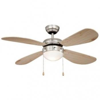 AireRyder Ventilateur de plafond Classic Nickel 105 cm
