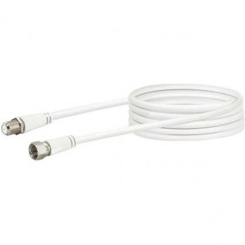 Schwaiger 90 dB SAT‑Verlängerung 3 m – F‑Stecker (M/W)