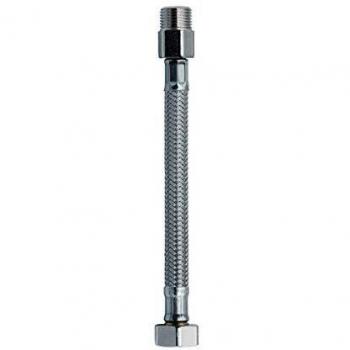 Tube flexible DN10 1/2 M 100 cm pour lavabo cuisine