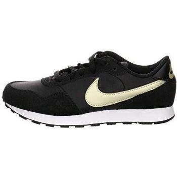 Nike MD Valiant Running Shoe – Black MTLC Gold Star White, UK 3.5