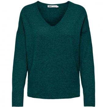 ONLY Pullover Rica 15224360 Grün Regular Fit