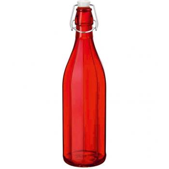 Botella Oxford Roja 1 litro. (Mín. 12 unidades)