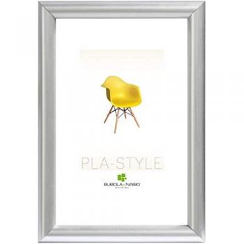 Cornice in Plastica Argento 60x80 cm con Plexiglass