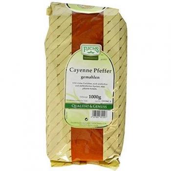 Fuchs Chili gemahlen Cayenne 1 kg