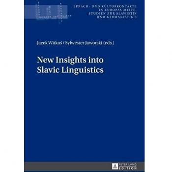 New Insights into Slavic Linguistics
