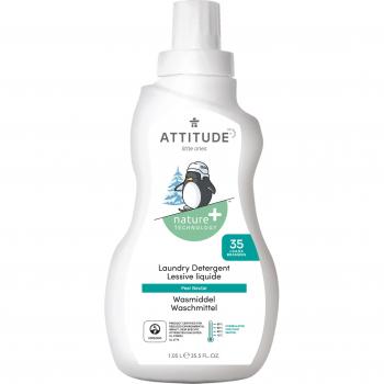 ATTITUDE Lessive Liquide Poire Douce pour Enfants, 1,05 L