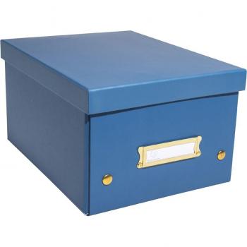 EXACOMPTA A5+ Blauer Aufbewahrungsbehälter Neo Deco