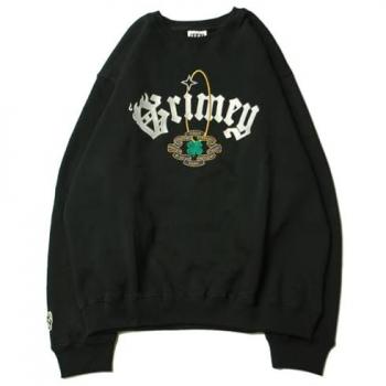 Sudadera Crew Negra Grimey Saoirse
