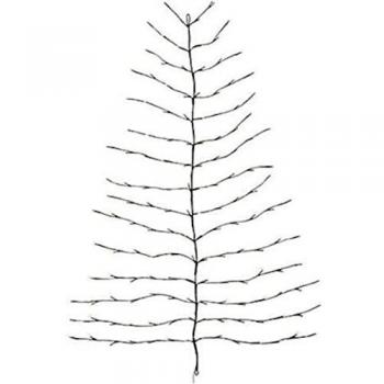 Countryfield Ziggy 120 cm LED-Weihnachtsbaum 6 W Stahlbraun