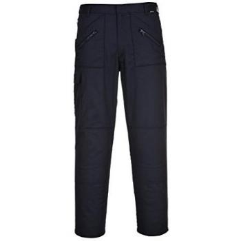 Mens Action Trousers Navy, 48, Regular F