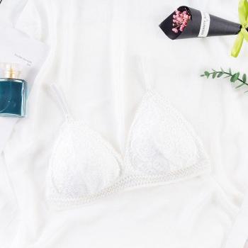 CHRLEISURE Gathered Triangle Cup Bra