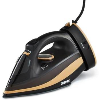 Premium Black‑Gold 2‑in‑1 Steam Iron with Temperature Control