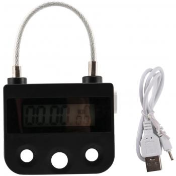 Serrure de Sécurité Électronique Noir