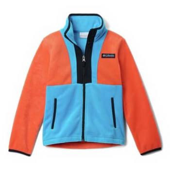 Columbia Pile Back Bowl II Blu Arancione Zip Completo per Bambini XL