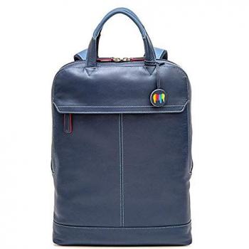 Mywalit Leather Backpack with Laptop Compartment 40 cm