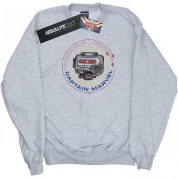 Pullover a manica lunga Marvel Boys Captain Marvel