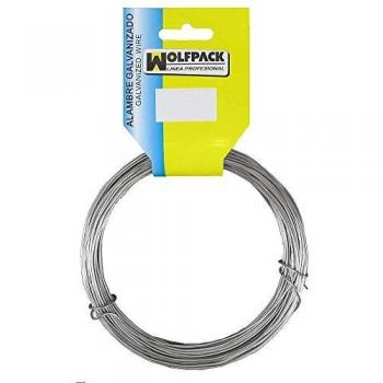 Alambre galvanizado (rollo 250 gramos) n. 6/1,1 mm