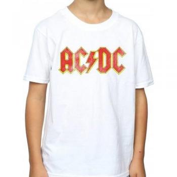 Versleten Acdc Logo Tshirt