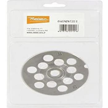 Grille Hachoir Électrique Reber N°22 Ø 12 mm en Acier Inoxydable